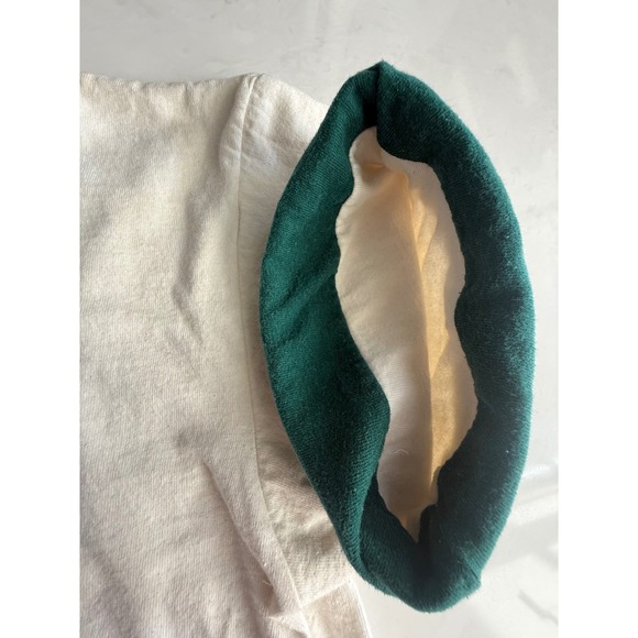 Vintage 90s Montana Tee‎ Size L Single Stitch Green Cuff Gorpcore 1993 USA Made - Picture 3 of 11